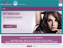 Tablet Screenshot of obchod-oblecenie.sk